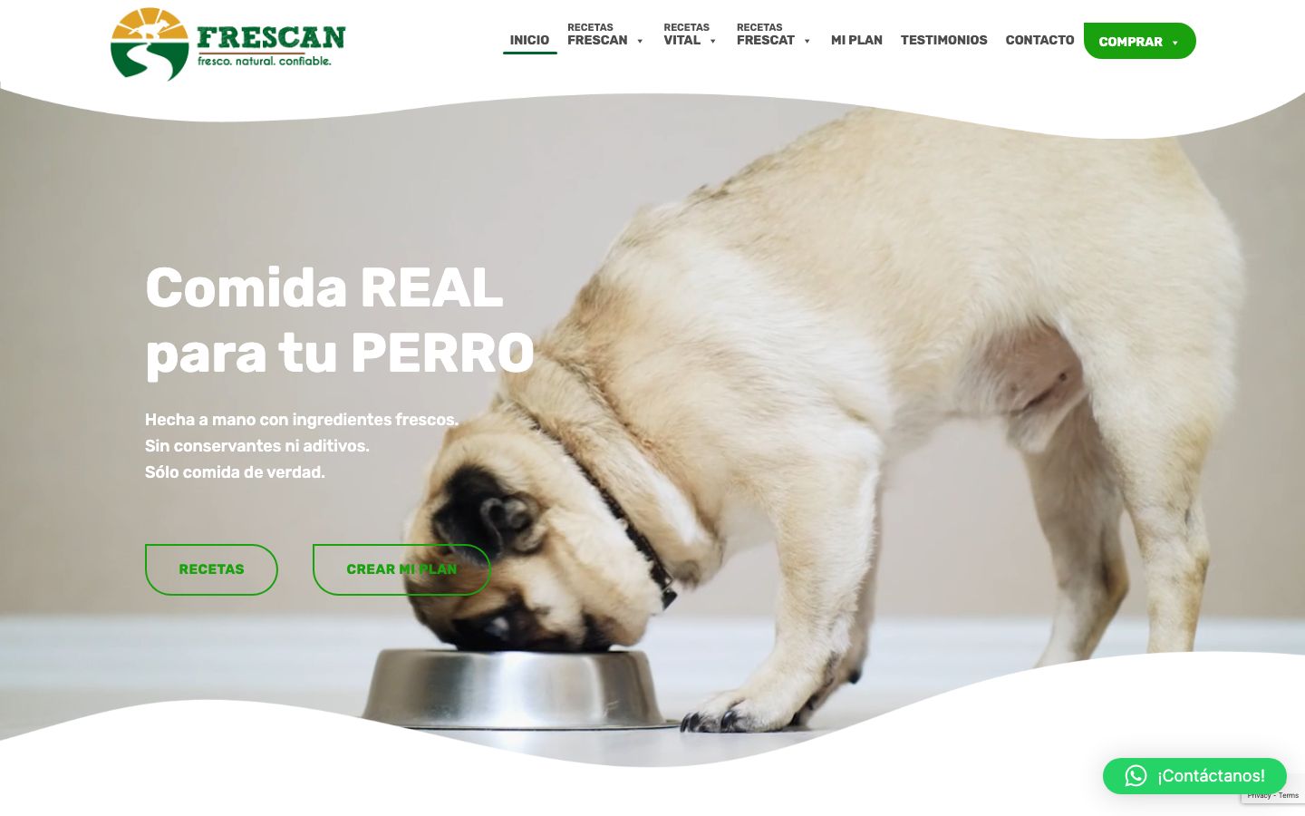 Frescan es Amor — proyecto web